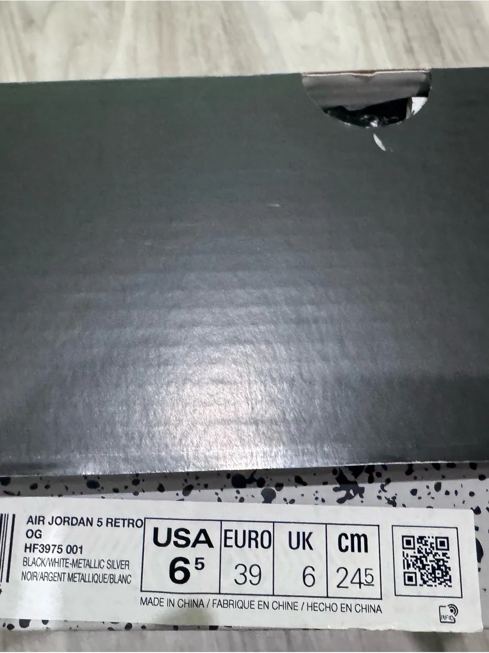 Jordan Black Cats Men's Shoes Brand new in box
